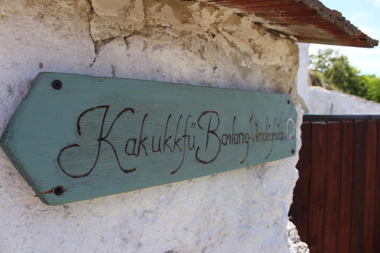 Kakukkfu Barlang-Vendeghaz Villa Noszvaj Exteriör bild